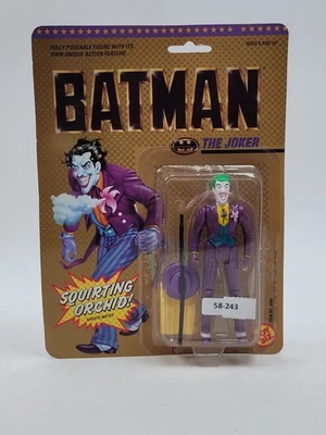 TOYBIZ BATMAN THE JOKER SQUIRTING Orchid 1989 动作人偶 — 第 1/4 张图片