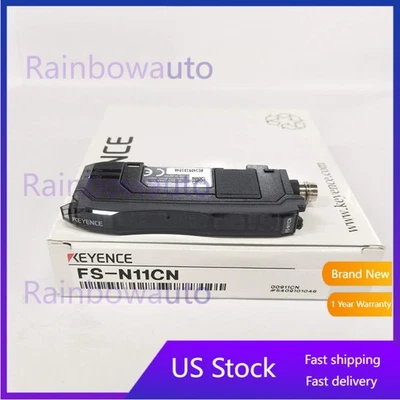 KEYENCE FS-N11CN Fiber Optic Sensor NEW - Image 1 of 2