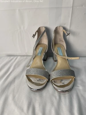 Sandalias Gently Loved in Box azules de Betsey Johnson punta abierta - talla 6,5 Foto 1 de 4