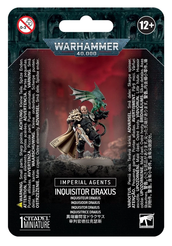 Imperial Agents: Inquisitor Kyria Draxus Warhammer 40k NEW in BOX - Image 1 of 1