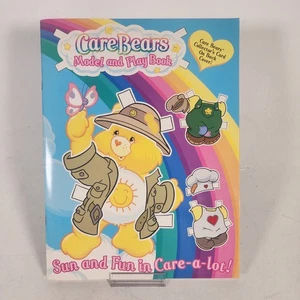 Care Bears Model & Play Book Sun and Fun in Care-a-Lot 2005 Unused Complete - Picture 1 of 8