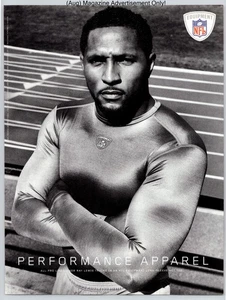 Ray Lewis NFL Performance Apparel Promo 2003 Full Page Print Advertisement - Picture 1 of 4