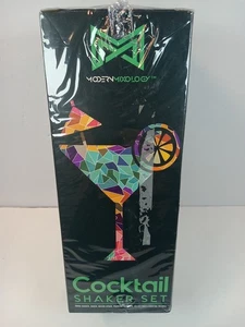 Mixology Cocktail Shaker Set Drink Mixer, 8-piece Portable Bartender Kit, Sealed - Picture 1 of 6