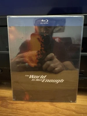 007 The World is Not Enough w. Steelbook (Blu-ray, 1999, Import, Region Free) Foto 1 de 2