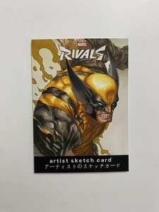 2025 Rivals Japan Studio MARVEL Wolverine Sketch Card 1/1 - Picture 1 of 7