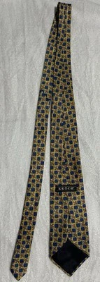 KETCH - ESTAMPADO GEOMÉTRICO - ¡CORBATA 100% POLIÉSTER! Foto 1 de 3