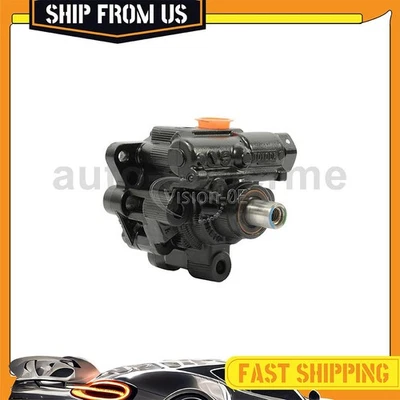 Power Steering Pump For 2005 2006 2007 2008 2009 Jeep Grand Cherokee 3.7L - Image 1 of 4