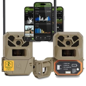 Cámara Trail Cellular Edge 2 Pro - Conexión automática a nivel nacional 4G LTE - Bajo demanda... - Imagen 1 de 9