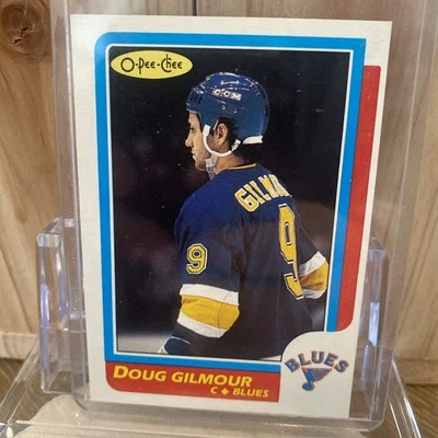 1986-87 OPC DOUG GILMOUR CARD #93 - Image 1 of 2