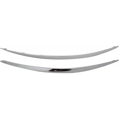 For Mercedes-Benz E320/E350/E550 Bumper Trim 2007-2009 Driver & Passenger Pair - Image 1 of 4
