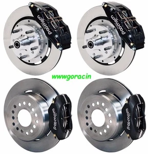 WILWOOD DISC BRAKE KIT,DODGE & PLYMOUTH 1962-72 B-BODY,70-72 E-BODY W/DRUMS,12" - Picture 1 of 5