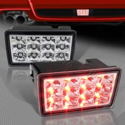 For 2011-2020 Subaru Impreza WRX STI Clear F1 Style Red LED Rear 3rd Brake Light - Image 1 of 4