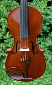 4/4 OLD Antique BOHEMIAN VIOLIN - Circa 1900 by František Boček, Listen to VIDEO - Picture 1 of 12