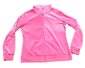 Hard Candy Hoodie Coat Jacket Women’s XL Pink Sparkle Activewear - Picture 1 of 14