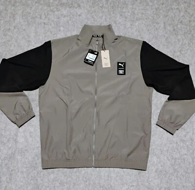 Chaqueta cortavientos Puma X First Mile Rain Cell para hombre talla XL gris/negro  Foto 1 de 4