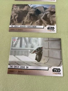 2020 TOPPS NOW STAR WARS THE MANDALORIAN PACK SEASON 2 CHAPTER 9 CARD #"s 1-5 - Picture 1 of 11