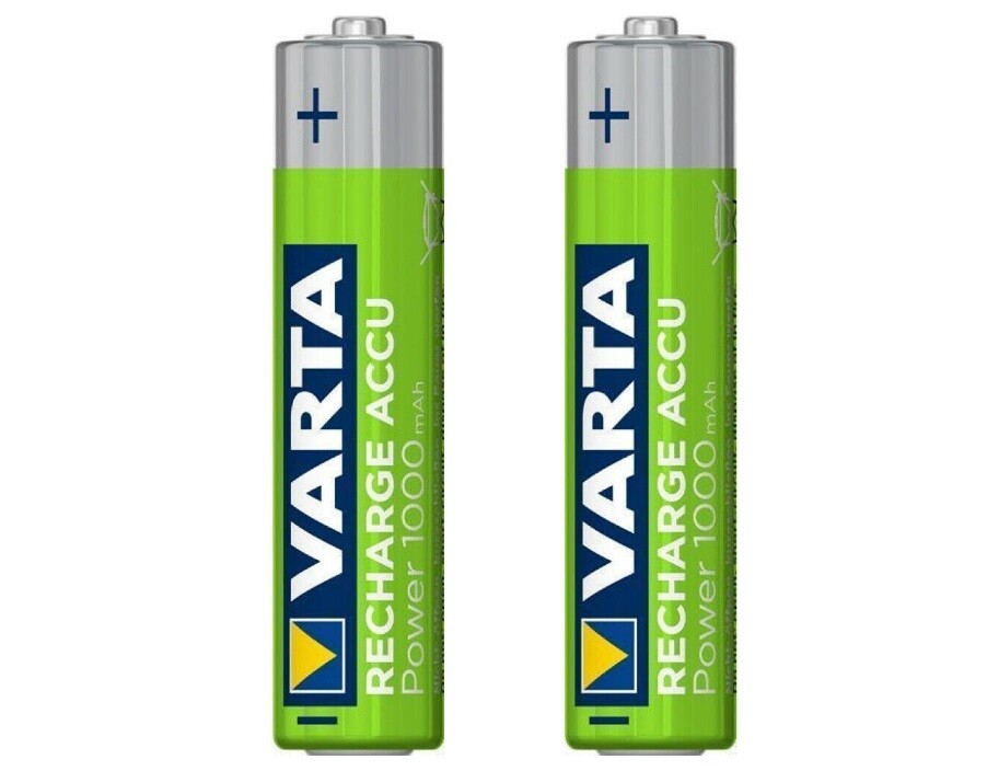 Lot 20 Piles Rechargeables AAA Vhbw 1000mAh - Compatibles Siemens Gigaset, Format Micro/R3/HR03 - 12