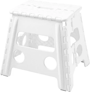 Folding Step Stool Non-Slip Footstool Adults Kids Kitchen Toilet RV 300lbs 38cm - Picture 1 of 6