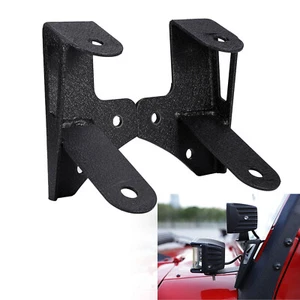 A-pillar Dual Deck Mount Bracket For Jeep Wrangler JK 07-18 For LED Work Light - Picture 1 of 12