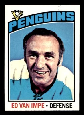 1976 Topps Hockey #157 Ed Van Impe NM/MT *d3 - Image 1 of 2