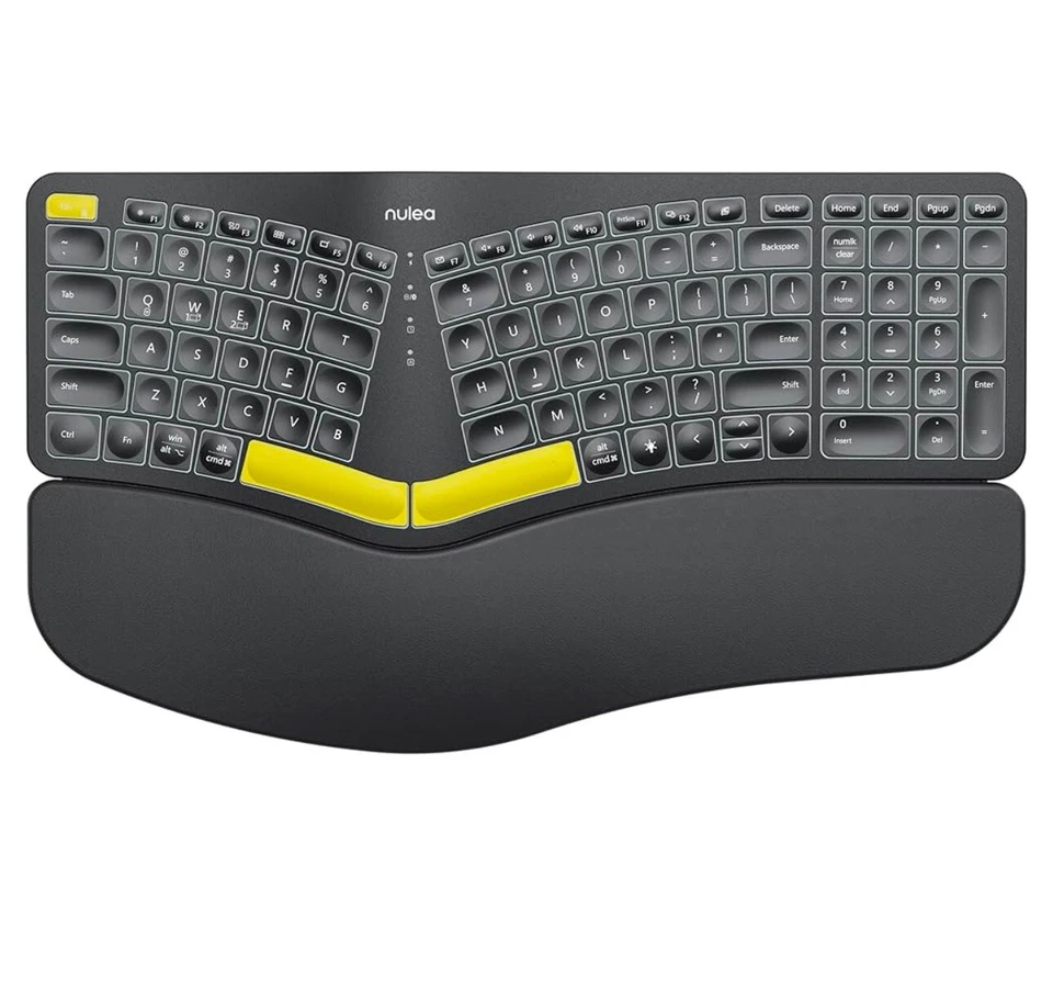 Nulea Wireless Ergonomic Keyboard - Image 1 of 2