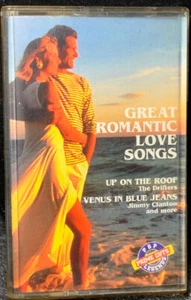 The Great Romantic Love Songs~Various Artists-Cassette - Picture 1 of 6
