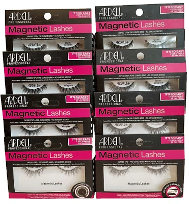 Ardell Professional Magnetic Lashes DEMI WISPIES Tapered Tips Pre-Curved 8 Pairs - Image 1 of 4