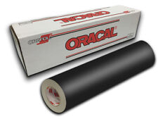 12" X 10ft - Black Matte Oracal 651 Craft & Hobby Cutting Vinyl Roll