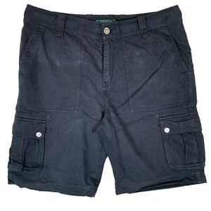 Lauren Ralph Lauren Black Cargo Shorts Size Women's W33 L9.5 - Picture 1 of 19