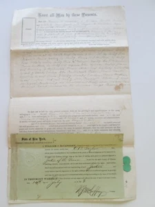 1873 DEED; HENNIKER,  MERRIMACK COUNTY, NH, CHARLES MASTICK to ABIGAIL HALE - Picture 1 of 6
