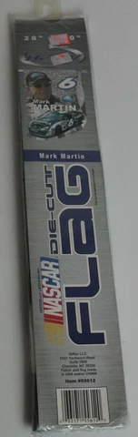 MARK MARTIN Licensed NASCAR Outdoor Garden Flag Die-Cut 28” x 40”  New Cover