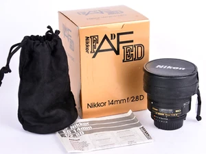 NIKKOR Obiettivo AF 14mm f/2,8D ED come nuovo - Imagen 1 de 10