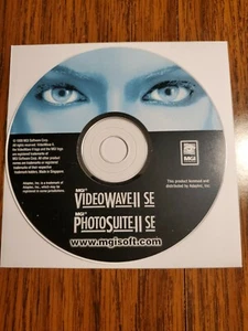 Vintage VIDEOWAVE 2 MGI (CD-ROM) VIDEO WAVE II for WINDOWS - Tutorial & Content - Picture 1 of 2