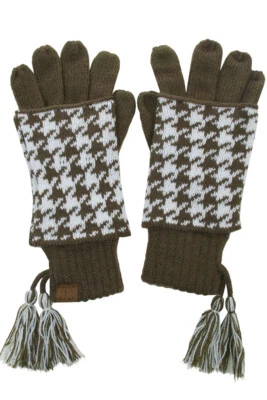 Guantes de doble capa ScarvesMe C.C con pantalla táctil inteligentes tejidos suaves Foto 1 de 2