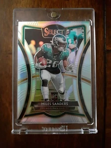 2019 Select Miles Sanders RC Premier Silver Prizm Rookie Nr.102 - Bild 1 von 3
