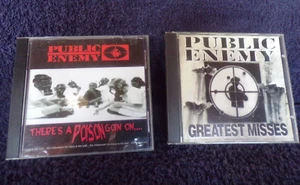 2X Public Enemy CDs : There's A Poison Goin On and Greatest Misses   2CDs  FS. - Picture 1 of 7