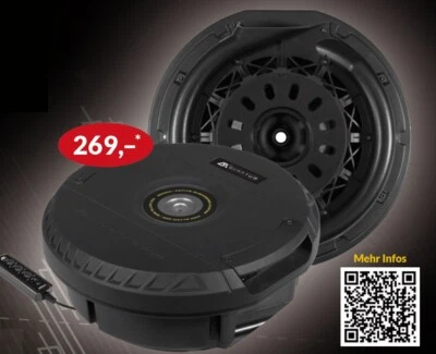 ESX Q-800A QUANTUM Aktiv-Subwoofer-System für die Reserverad-Mulde und Felgen - Bild 1 von 4