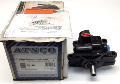 Atsco 63140 Remanufactured Power Steering Pump W/O Reservoir - Image 1 of 4