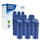 AQUA CREST AQK-CF10A Pitcher Water Filter, Replacement for PPT700W, CR-1100C (6)