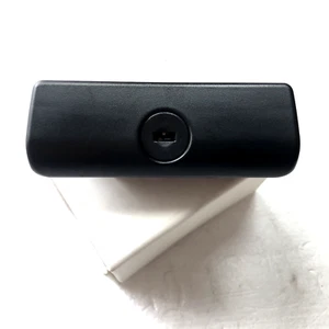 01-05 BMW E46 M3 325i 328i 330i OEM Glove Box Latch Handle Assembly BLACK - Picture 1 of 2