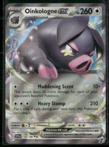 Oinkologne ex - 158/198 Scarlet & Violet Ultra Rare Pokemon - NM/MINT Unplayed - Picture 1 of 2