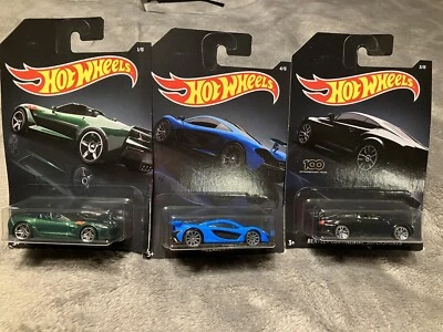 Lote de autos exóticos Mattel Hot Wheels 2018 exclusivo Walmart. ENVÍO GRATIS Foto 1 de 4