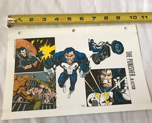 Figurina Vintage Avengers Personaggio IL PUNITORE In Azione Arsenale Fumetto - Foto 1 di 2