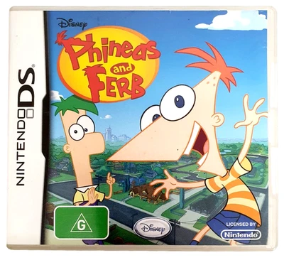 Phineas And Ferb Nintendo DS 3DS Game *No Manual* - Изображение 1 из 2
