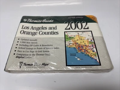 2002 Thomas Guide Los Angeles And Orange Counties Map Guide - Image 1 of 4