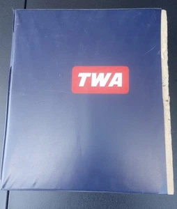 Original Trans World Airlines TWA Boeing 727 Flight Handbook Manual Vintage 1984 - Picture 1 of 18