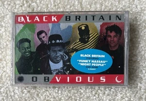 Black Britain – Obvious - 1987 Cassette Tape SEALED NEW Hype Sticker - Picture 1 of 3