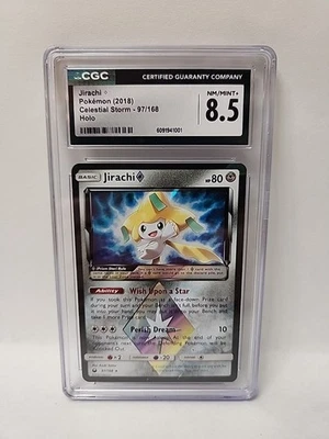 Jirachi Prism 97/168 Celestial Storm Holo Cgc 8.5 - Image 1 of 2