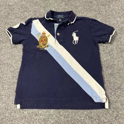 Polo Ralph Lauren Big Pony Rugby Boy's Size 4T Preppy Polo Shirt Golf - Image 1 of 4