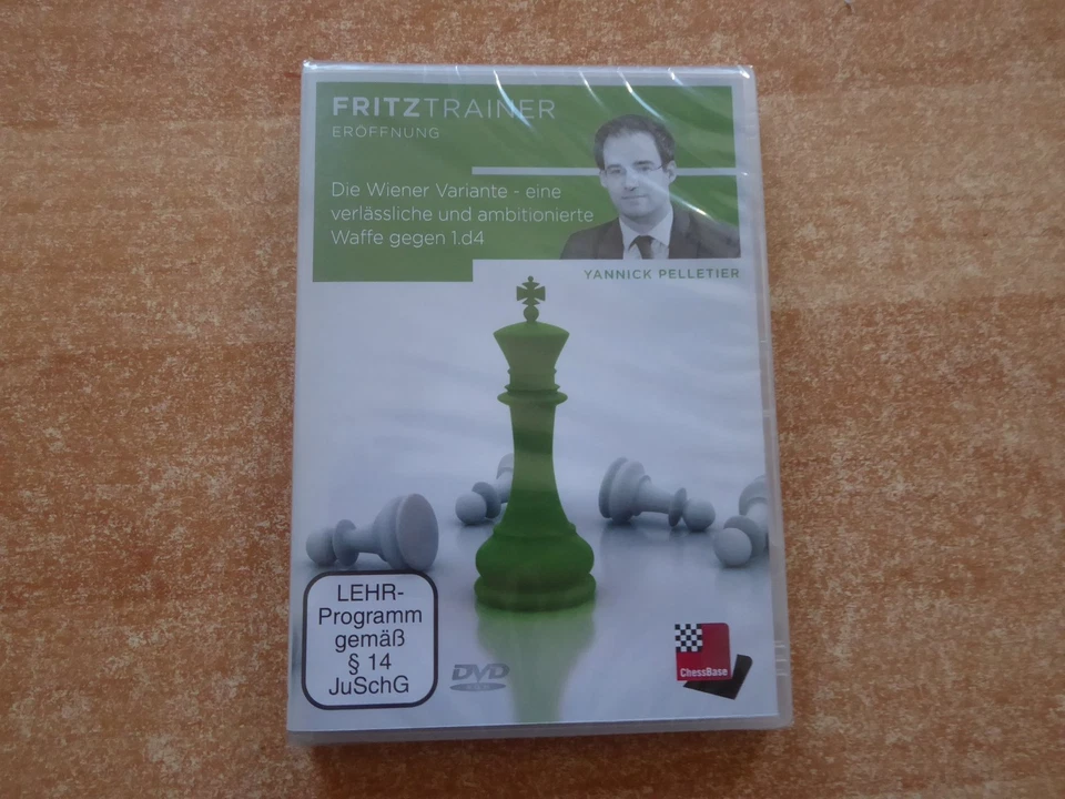 GM Y. Pelletier: Die Wiener Variante im Damengambit Chessbase DVD Neuware 2018 - Bild 1 von 1